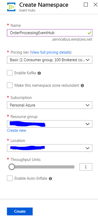 Azure Event Hub